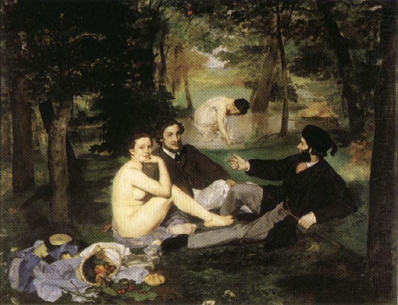 Le Dejeunersur l'Herbe, Edouard Manet